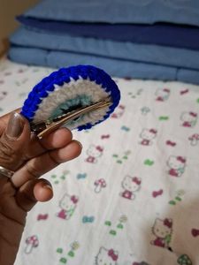 Crochet Evil Eye Patch