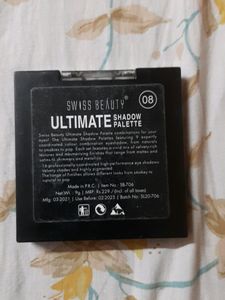 Swiss Beauty Ultimate Shadow Palette - 08
