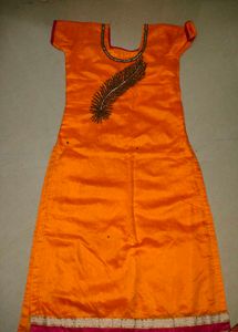 Orange Kurti