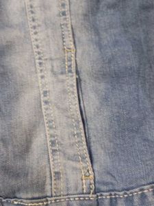 Denim Jacket with Kitty Details