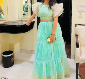 Crop Top Lehnga Designer