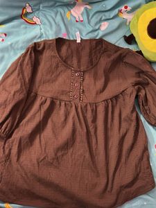 Purple Long Sleeve Top