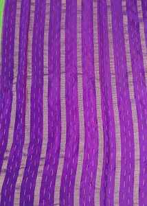 Elegant Purple &amp; Green Saree