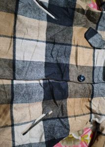 Plaid Coat - Stylish Outerwear