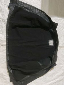 Stylish Black Faux Leather Jacket