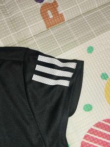 adidas black womens Jersey/sports wear