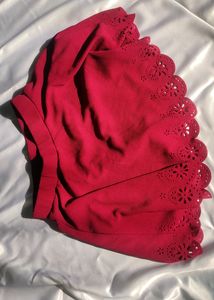 SHEIN Red Skirt