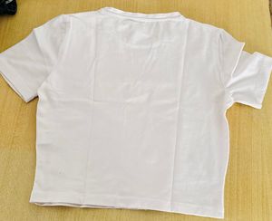 White Zara Basic Tee