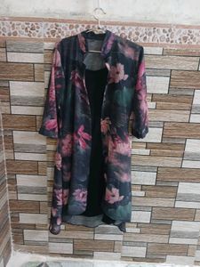 Floral Print Jacket style dress