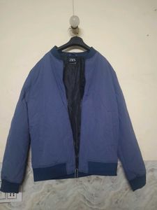 Blue Bomber Jacket
