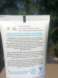 Mamaearth Rice Face Wash