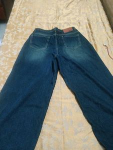 Wide Leg Jeans - Y2K Style