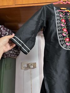 🆕 Black Kurta Suit