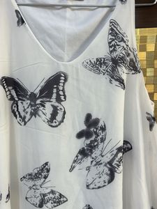 Butterfly Print Top