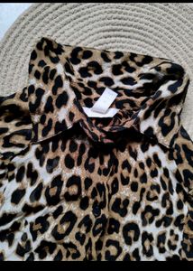 H&amp;M Leopard Print Shirt
