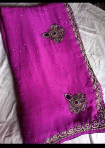 SALE! Full Diamonds Heavy Saree