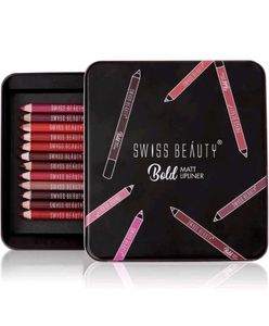 Bold Matte Lipliner Pack Of 12 Pcs
