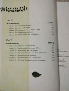 NCERT class 11 Biology Book
