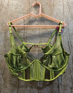 Luxury Hunkemoller Bralette – Olive Green