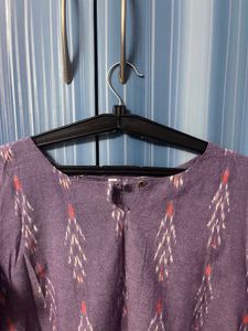 Elegant Purple Kurta