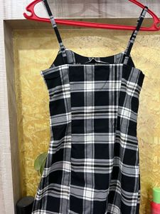 Plaid Mini Dress