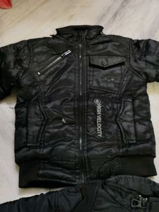 Stylish Black Padded Jackets