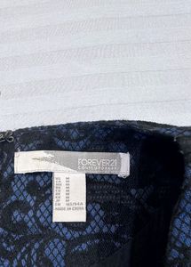 Forever 21 Lace Peplum Top