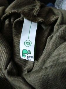 Olive Green Maxi Dress With Hoodie