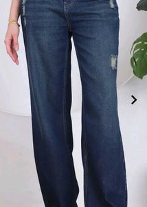 Distressed Denim Jeans