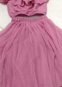 Unique Top And Skirt Set