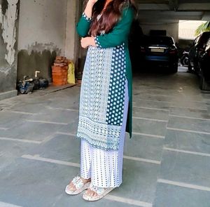 Elegant Green Kurta