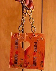 Personalized Resin Keychains
