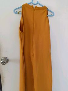 Mustard Midi Dress