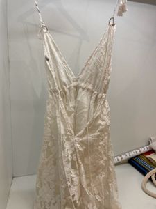 Mini Beach White Dress