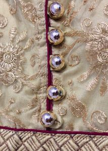 Elegant Embroidered Dress With Dupatta Pant