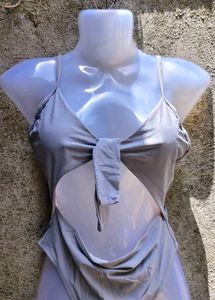 3.10.4 SEXY GREY CUTOUT BODYSUIT