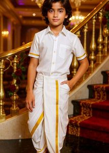 Boys' Ethnic Dhoti Set