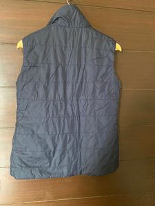 Reversible Striped Navy blue jacket (S)