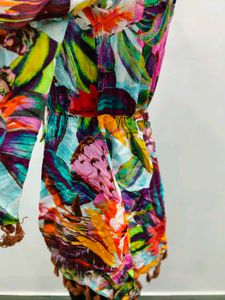 Floral Print Playsuit