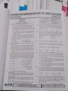 Goal Institute Neet Test Papers with Solutions