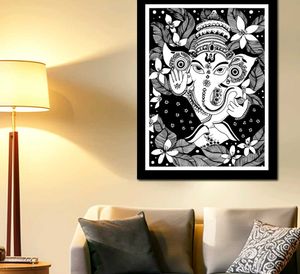 🖤 Lord Ganesha Matte Print (A3 Size) 🖤