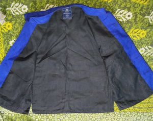 Blue Ethnic Jacket/ Nehru Jacket