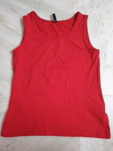 Red New High Quality Tank Top