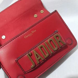 J'Adior Leather Flap Bag
