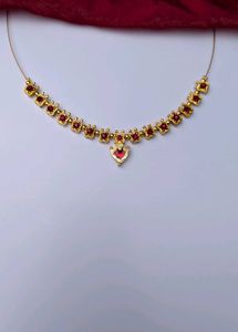 Red Palakka Necklace