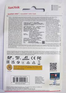 SanDisk Ultra 256 GB Microsd Card