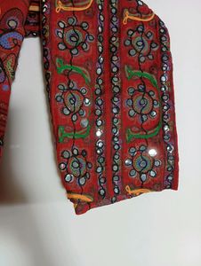 Women&#39;s Red Traditional Dupatta