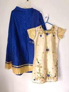 Elegant Embroidered Kurta Set