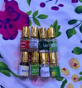 Assorted Roll-On Perfume/Ittar/Attar Oil Set