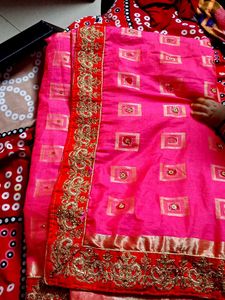 Elegant Pink Saree